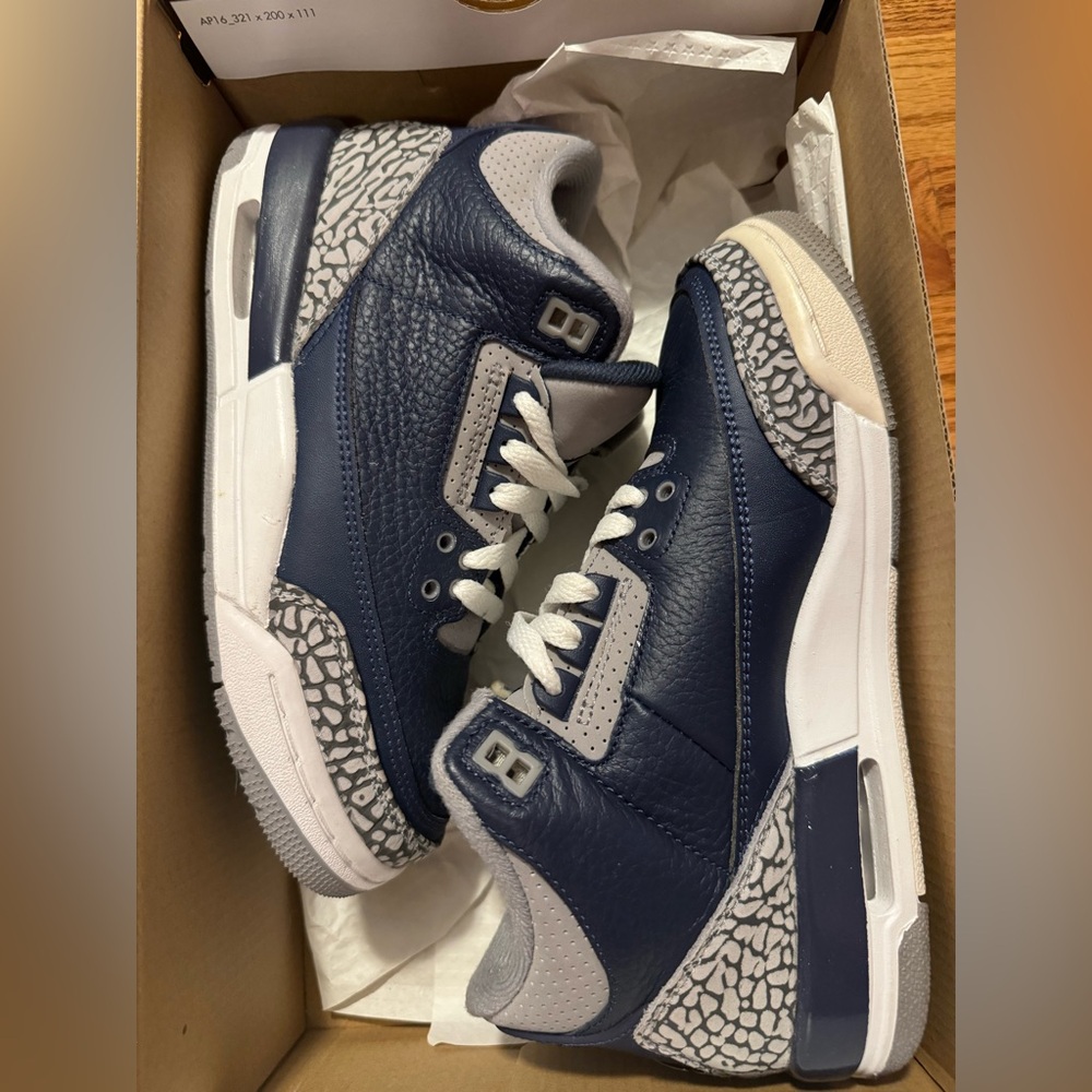 jordans retro 3 navy